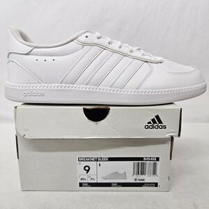 Adidas Breaknet Sleek Tennis Shoes IH5418 White Women's Size 9